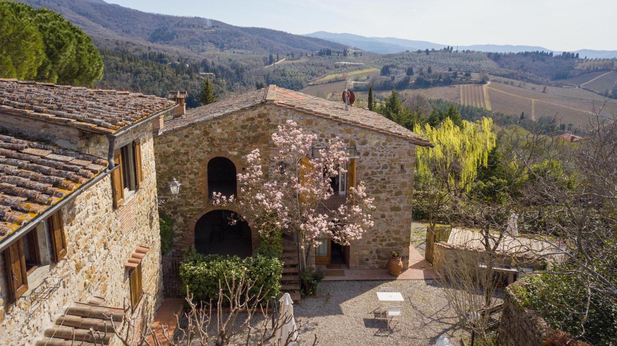 La Magnolia Bed and Breakfast Greve in Chianti Exteriör bild